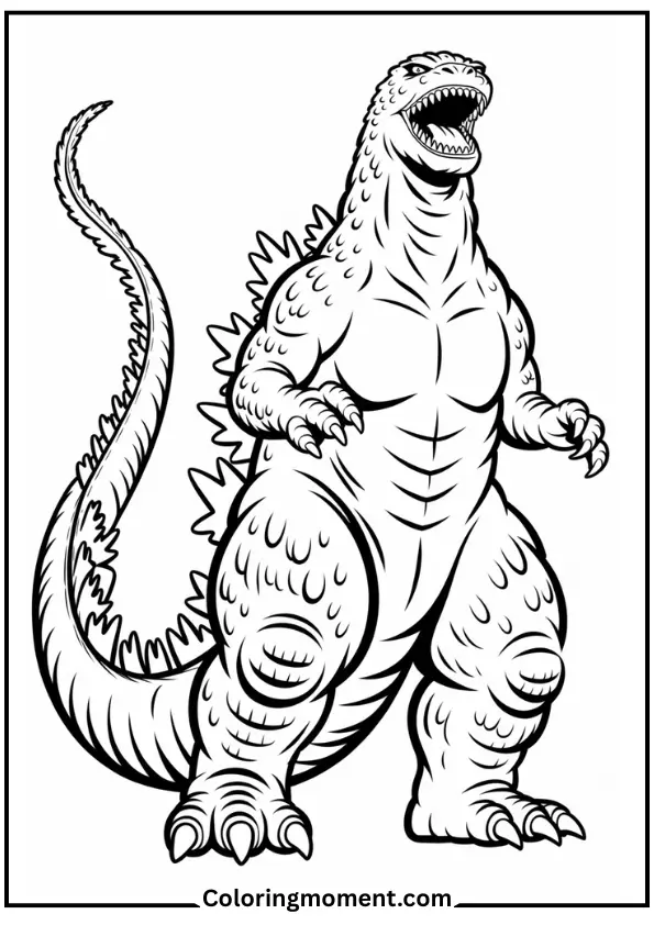 Classic Godzilla Roaring