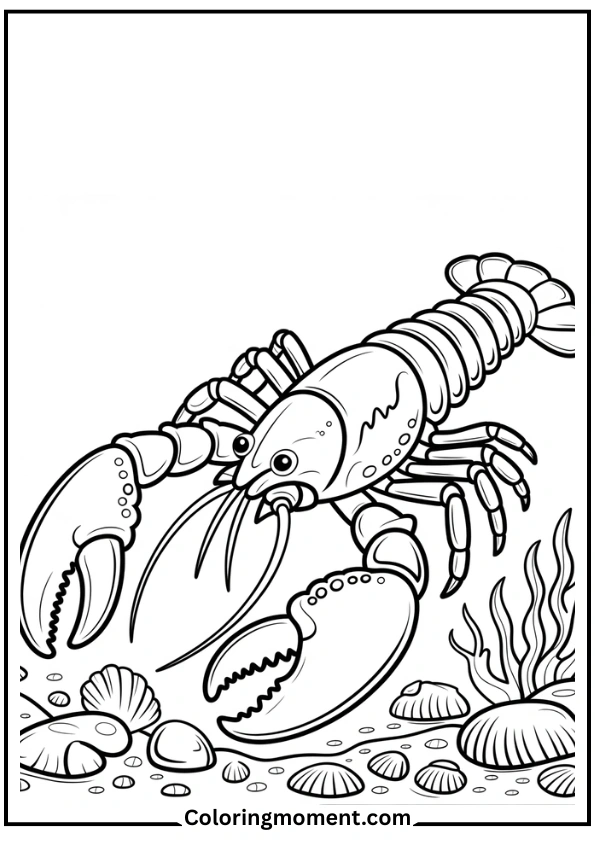 Detailed Lobster