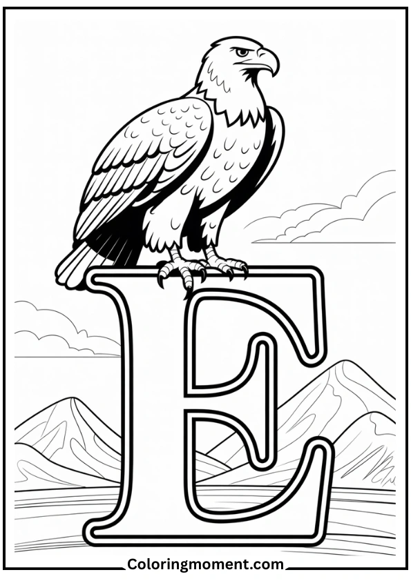 E is for Eagle