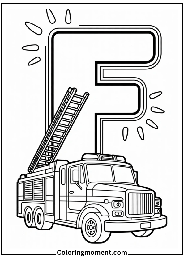 F is for Firetruck