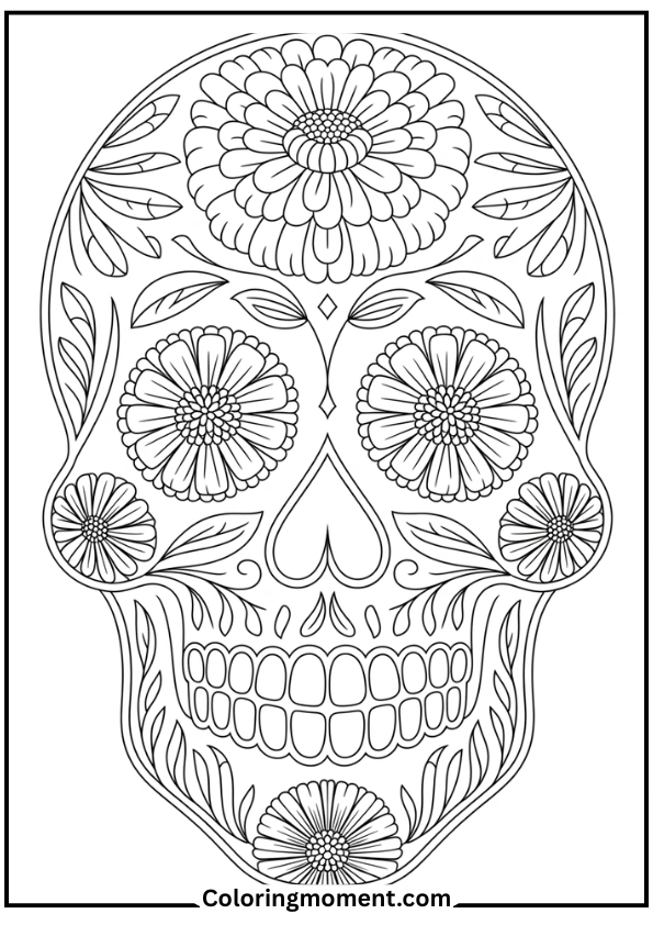 Floral Calavera