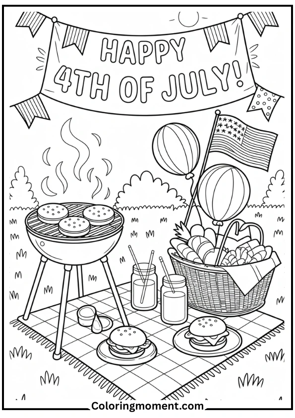 Fourth of July Picnic Fun