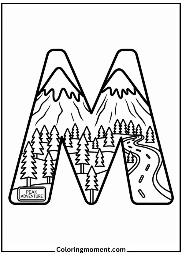 M is for Mountain
