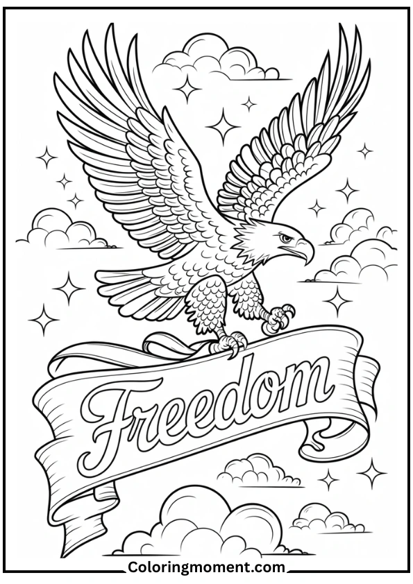 Soaring Eagle of Freedom