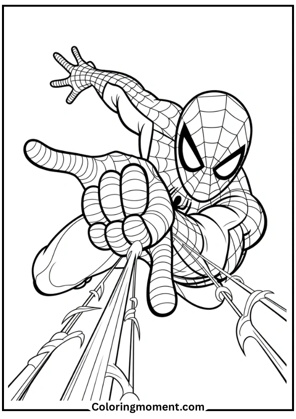 Spider-Man Shooting Web