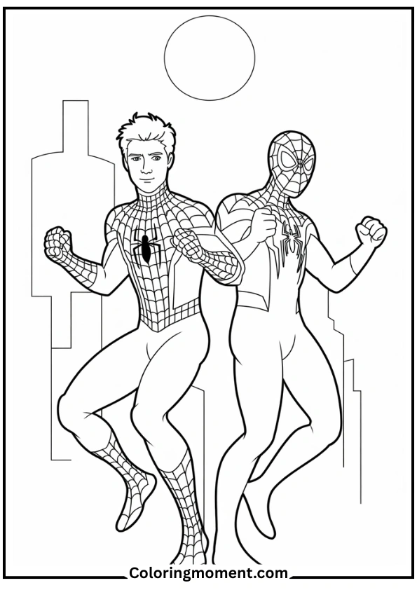 Spider-Man and Miles Morales Together