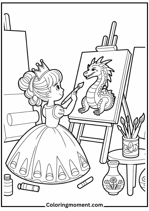 The Princess Painter