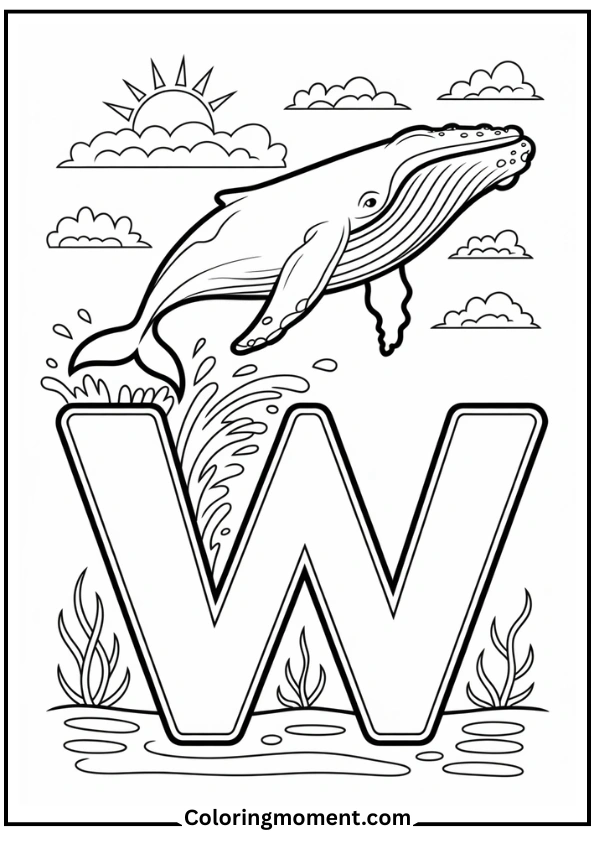 W is for Whale
