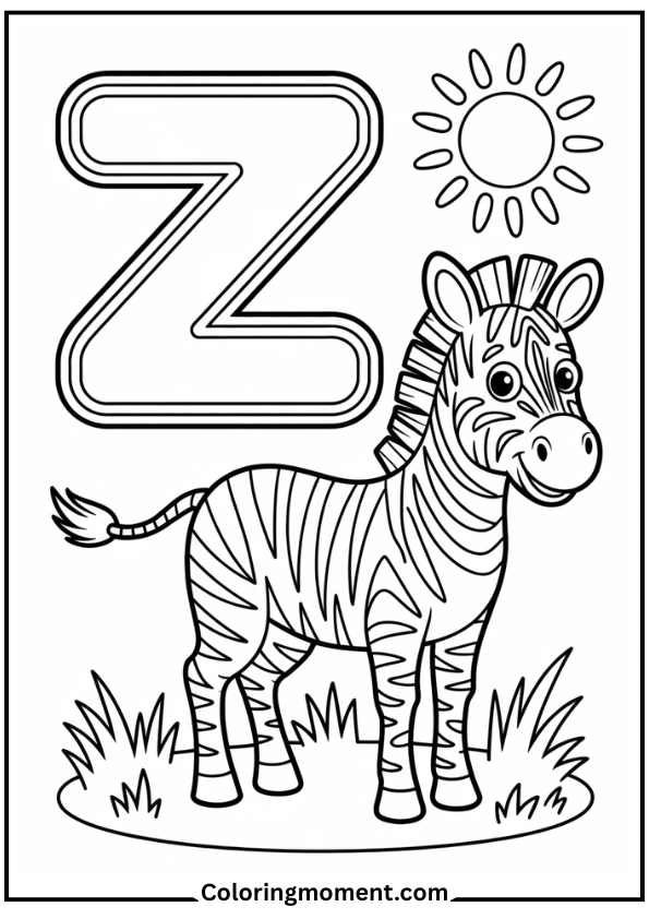Z is for Zebra
