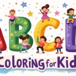 alphabet coloring pages