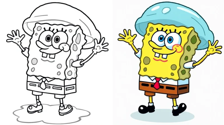 spongebob coloring pages