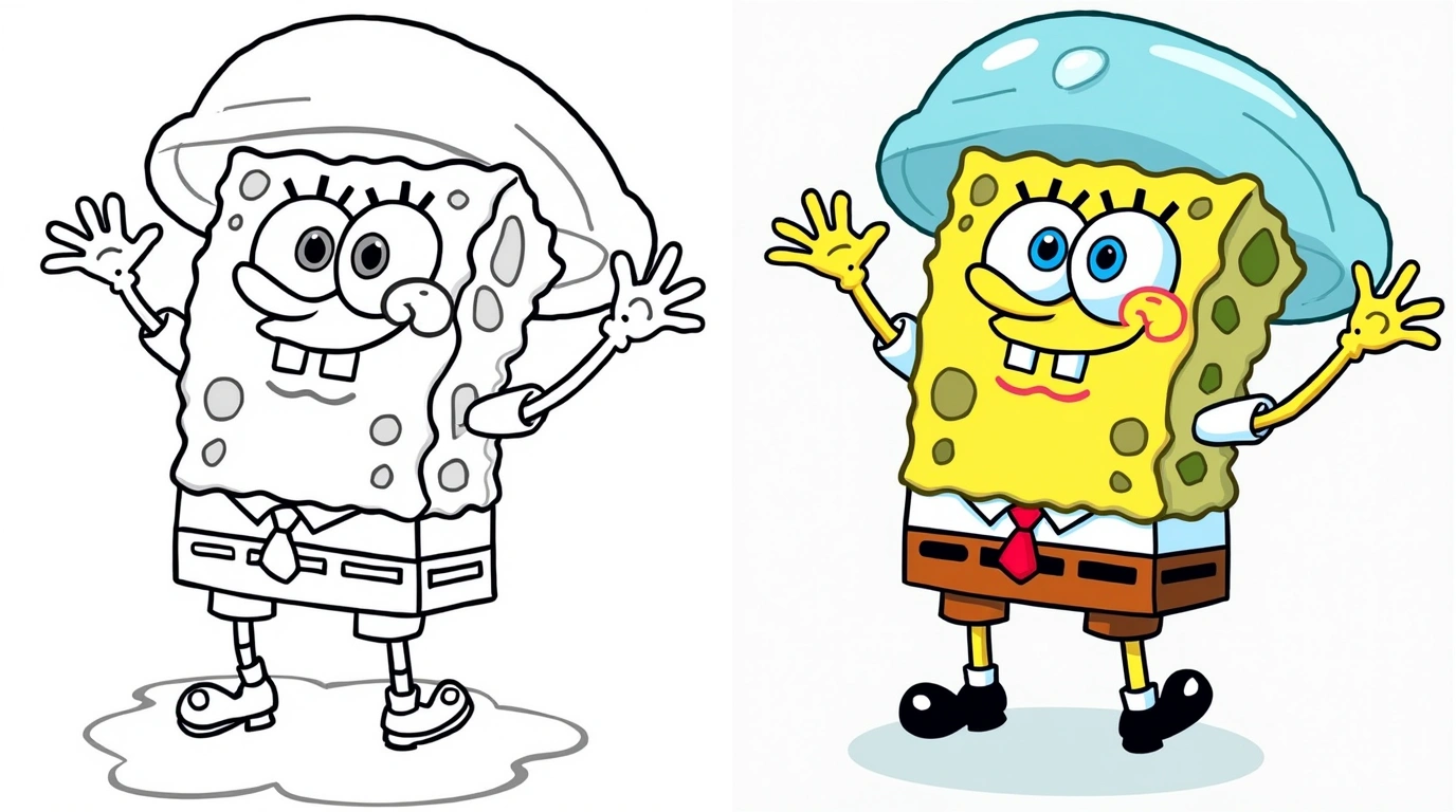 spongebob coloring pages