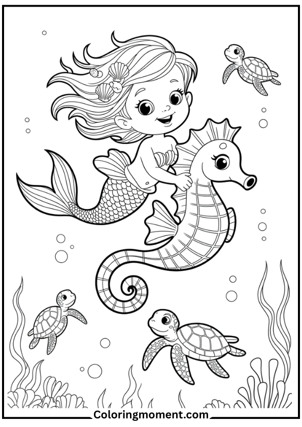 Baby Mermaid Ride