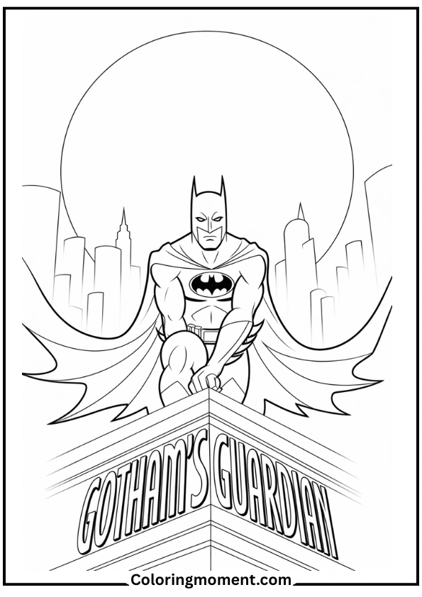 Batman on the Rooftop
