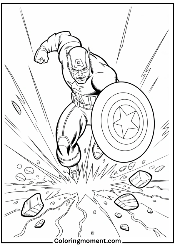 Captain America’s Shield Slam