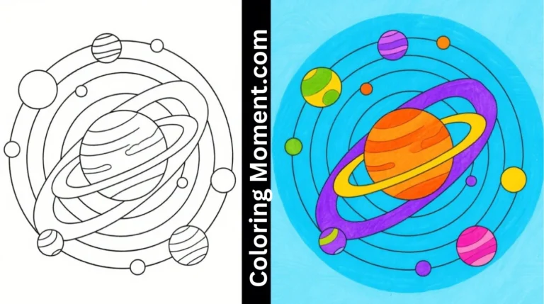 Solar System Coloring Pages