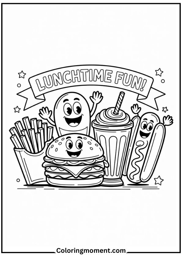 Fast Food Friends Lineup