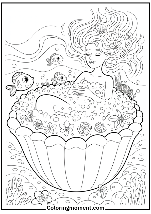 Mermaid Bubble Spa