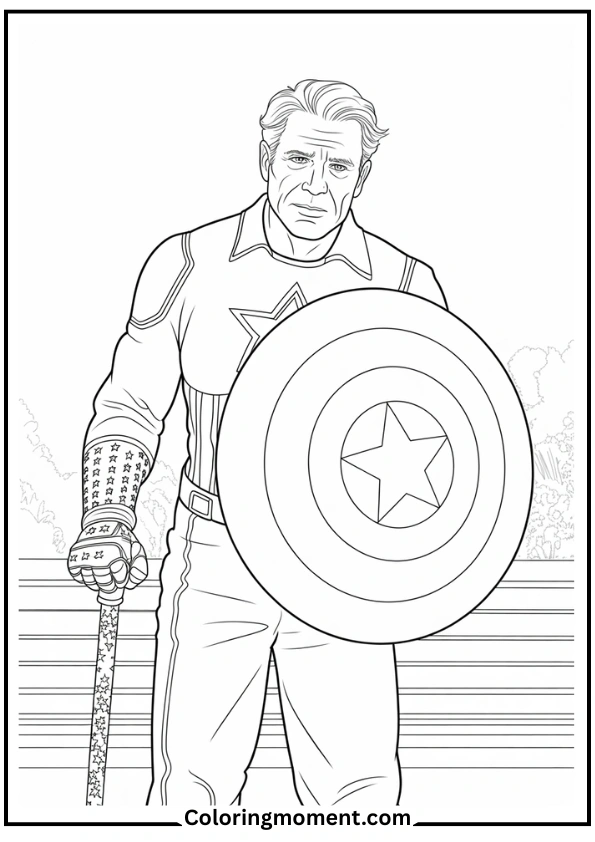 Old Man Captain America