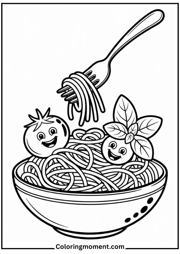 Spaghetti Dinner Fun