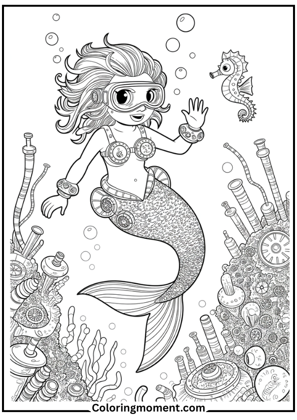 Steampunk Mermaid Voyage