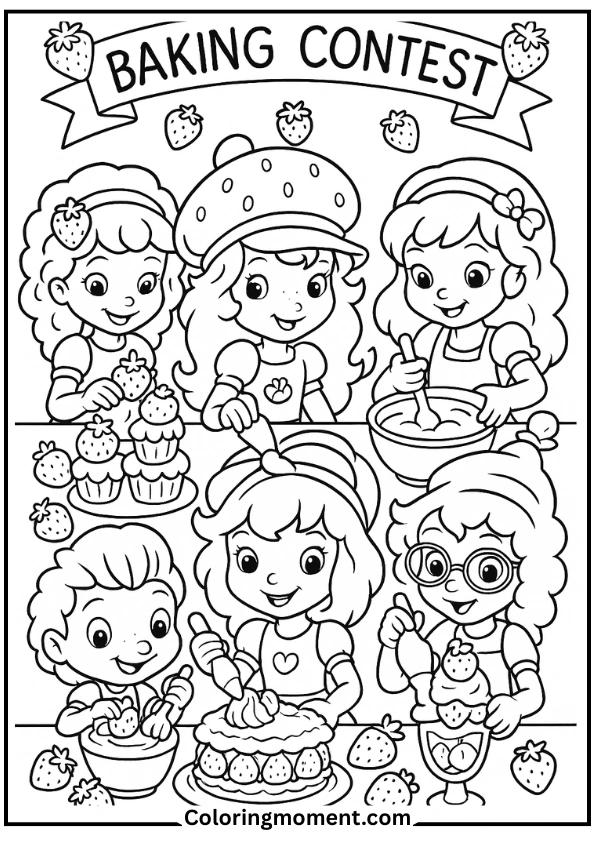 Strawberry Shortcake Baking Contest