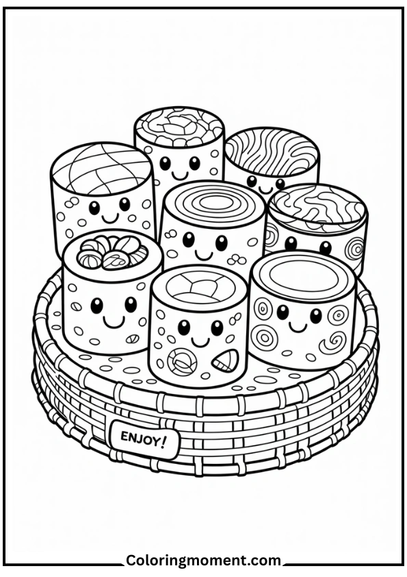 Sushi Roll Family