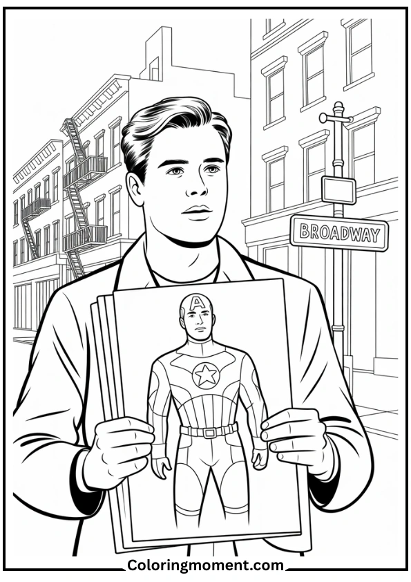 Young Captain America_ Steve Rogers in Brooklyn