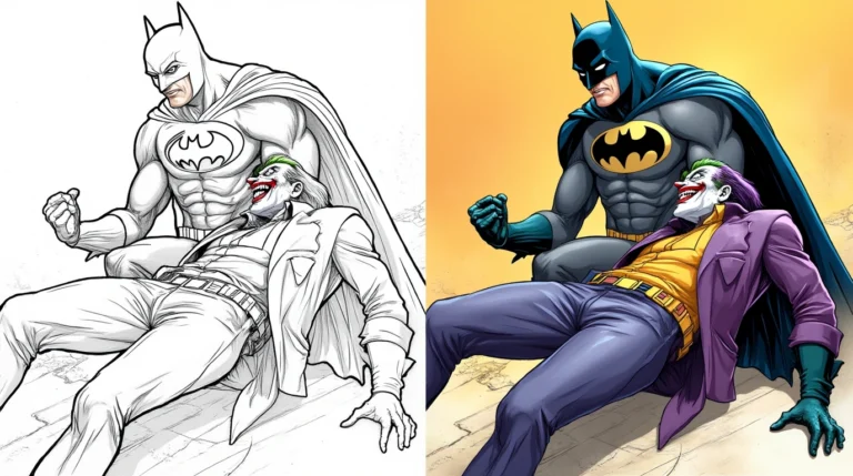 batman coloring pages