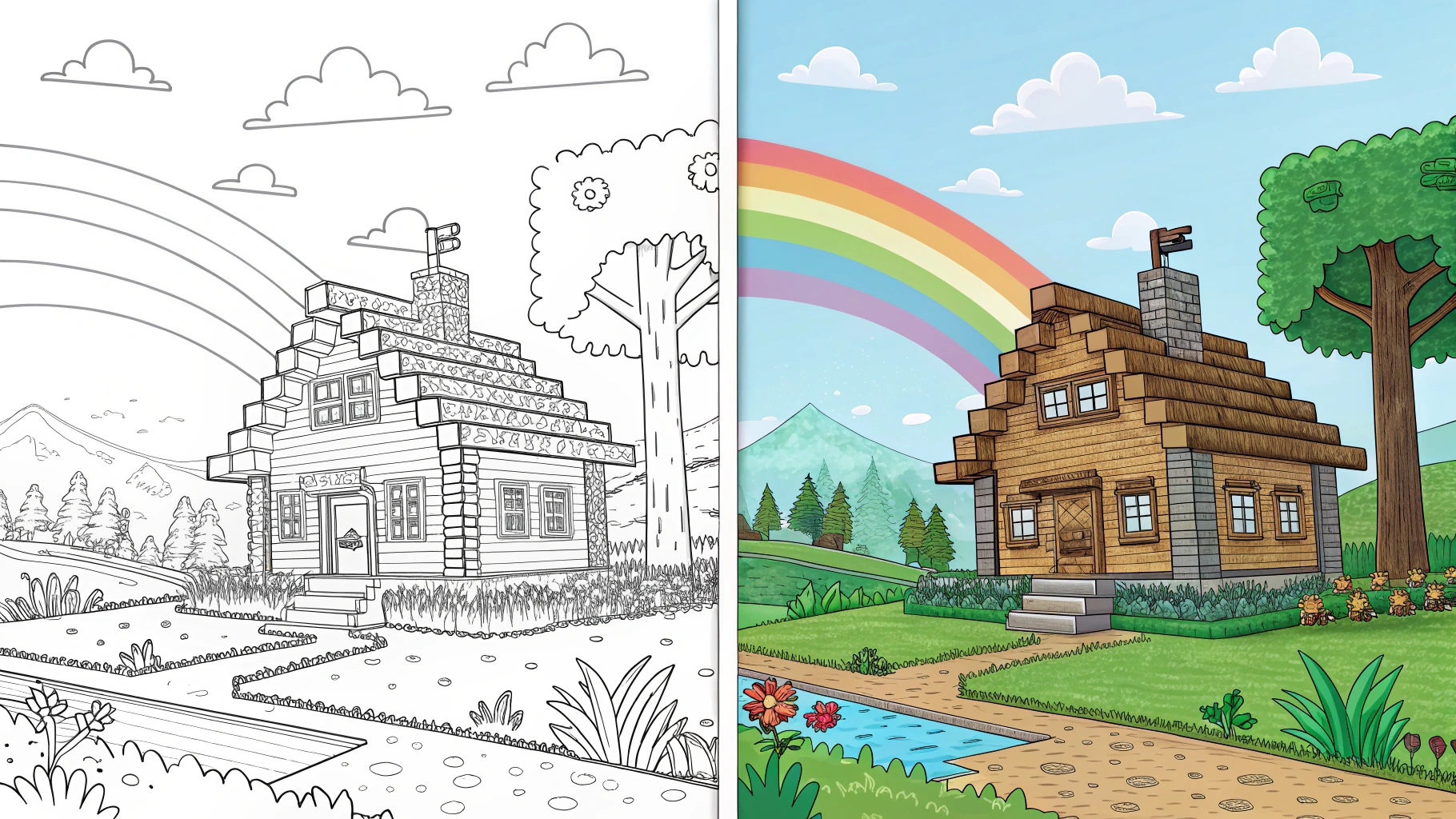 MINECRAFT COLORING PAGES