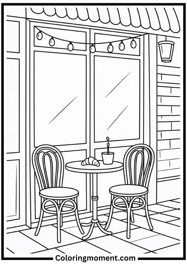 cafe-corner-coloring-page