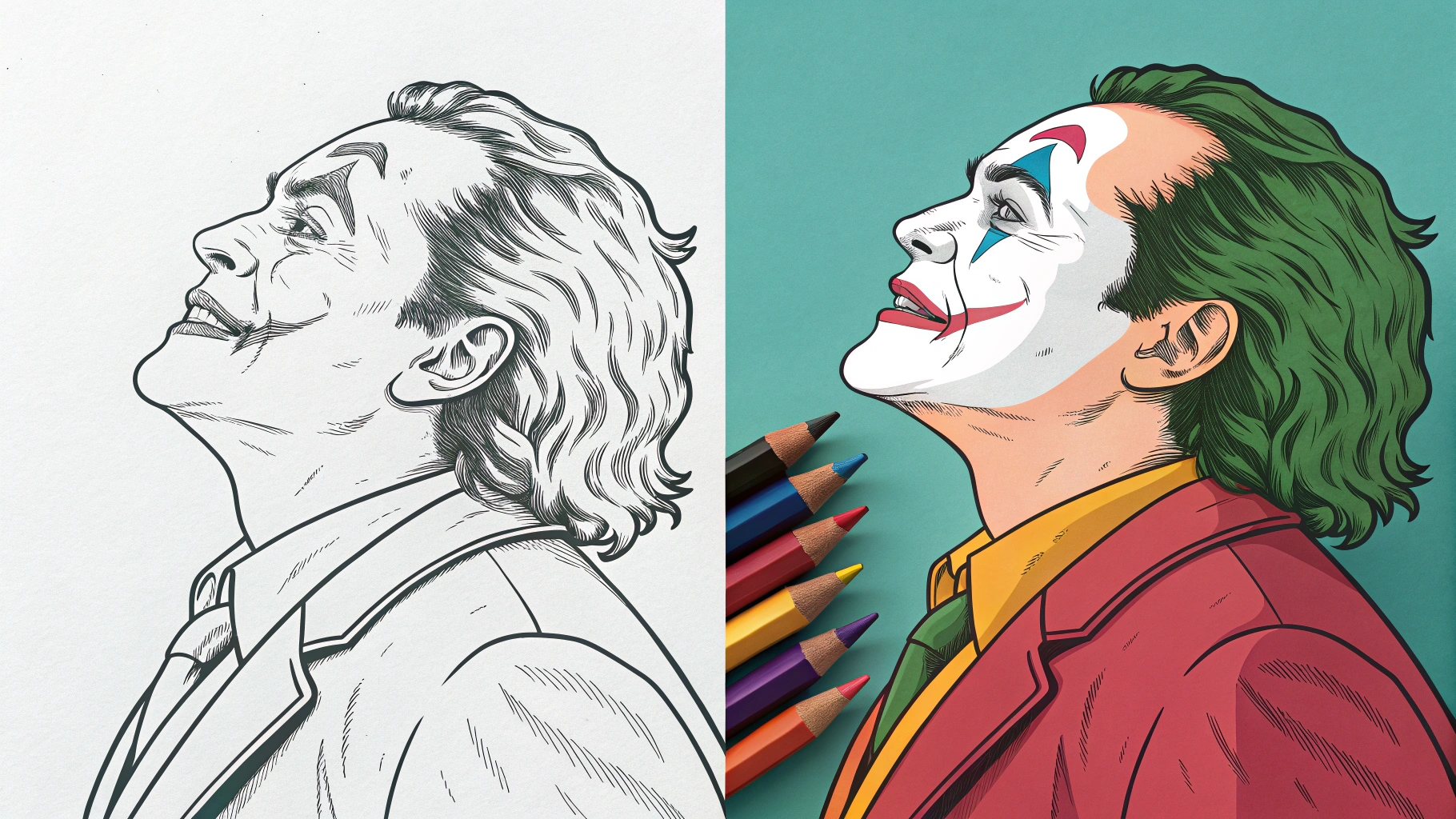Joker Coloring Pages