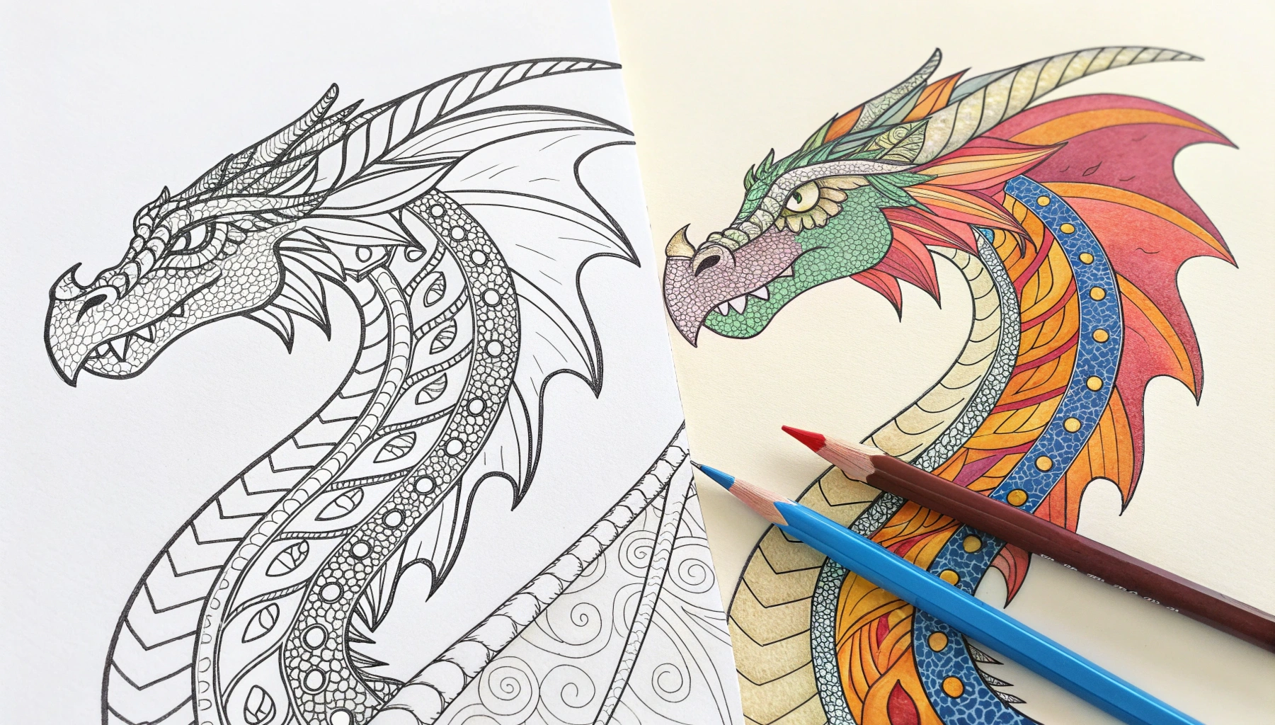 Dragon Coloring Pages