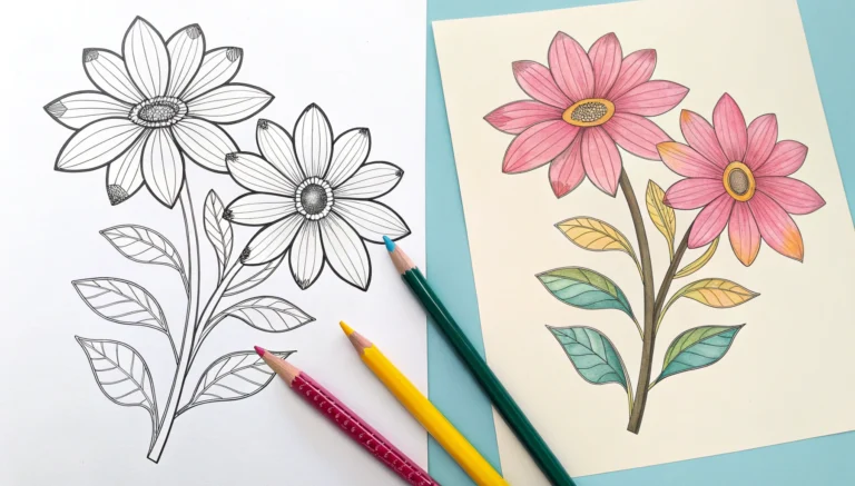 Simple Coloring Pages